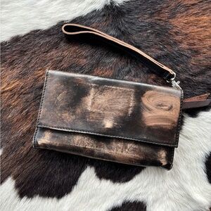 Freebird by Steven Brown and Black Wristlet Clutch